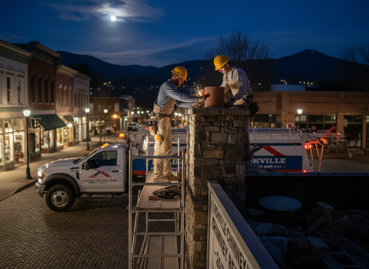 24/7 chimney repair in Ashville