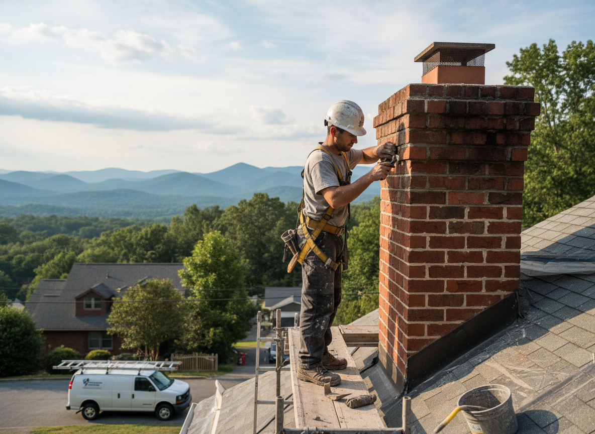 affordable chimney repair in Ashville